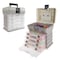 Leisure Sports Storage Toolbox, Durable Organizer Utility Box 4 Drawers, 19 Compartments Each for Supplies, (Gray) 734069QMY - alternate 1